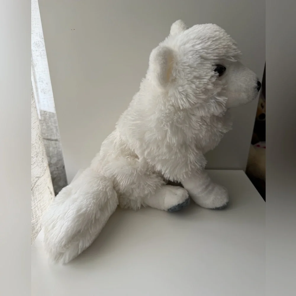 Wild Republic Arctic Fox 12” Plush – Cuddlekins Stuffed Animal